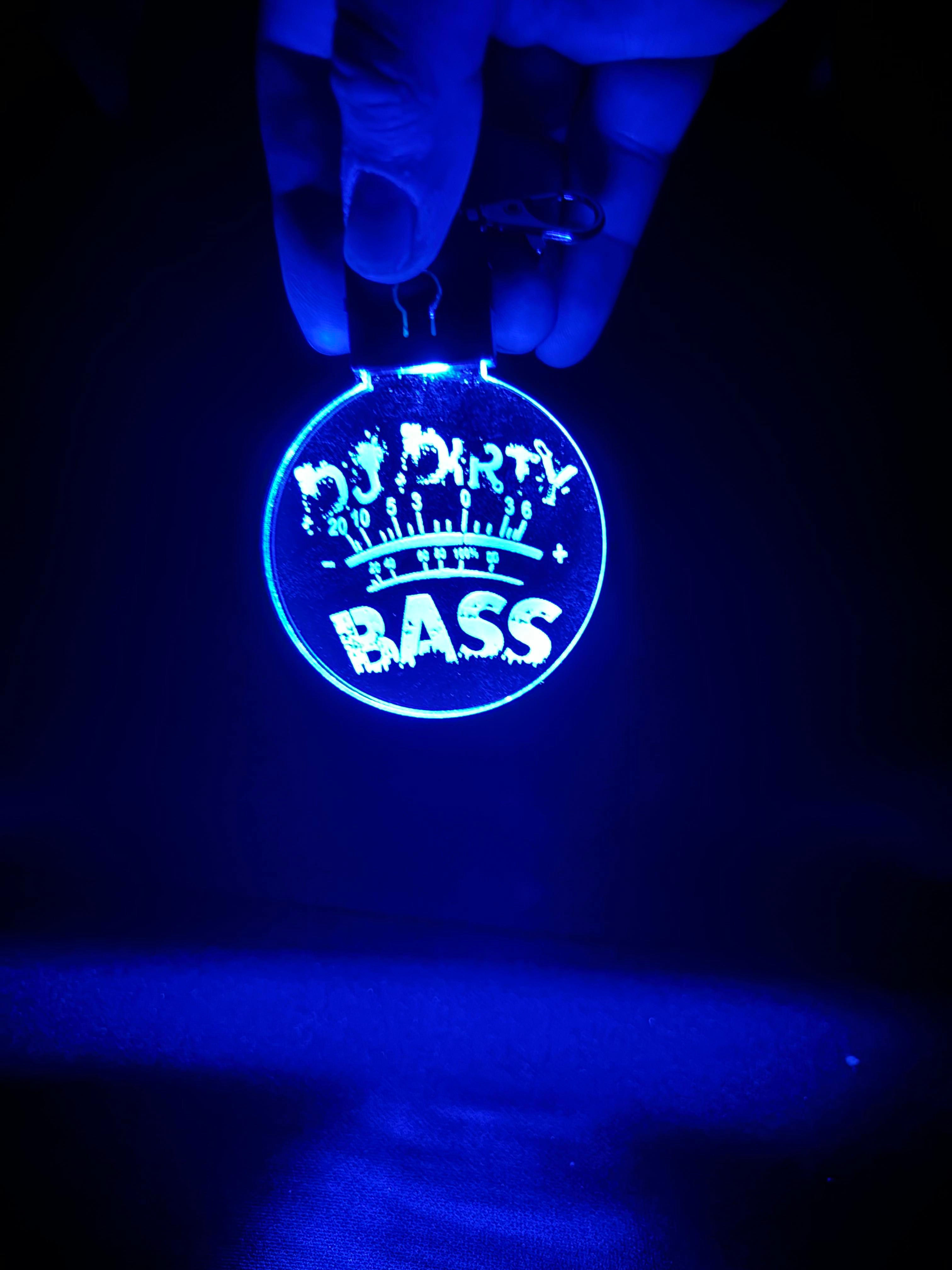 DJ Dirty Bass OG Logo Keychain