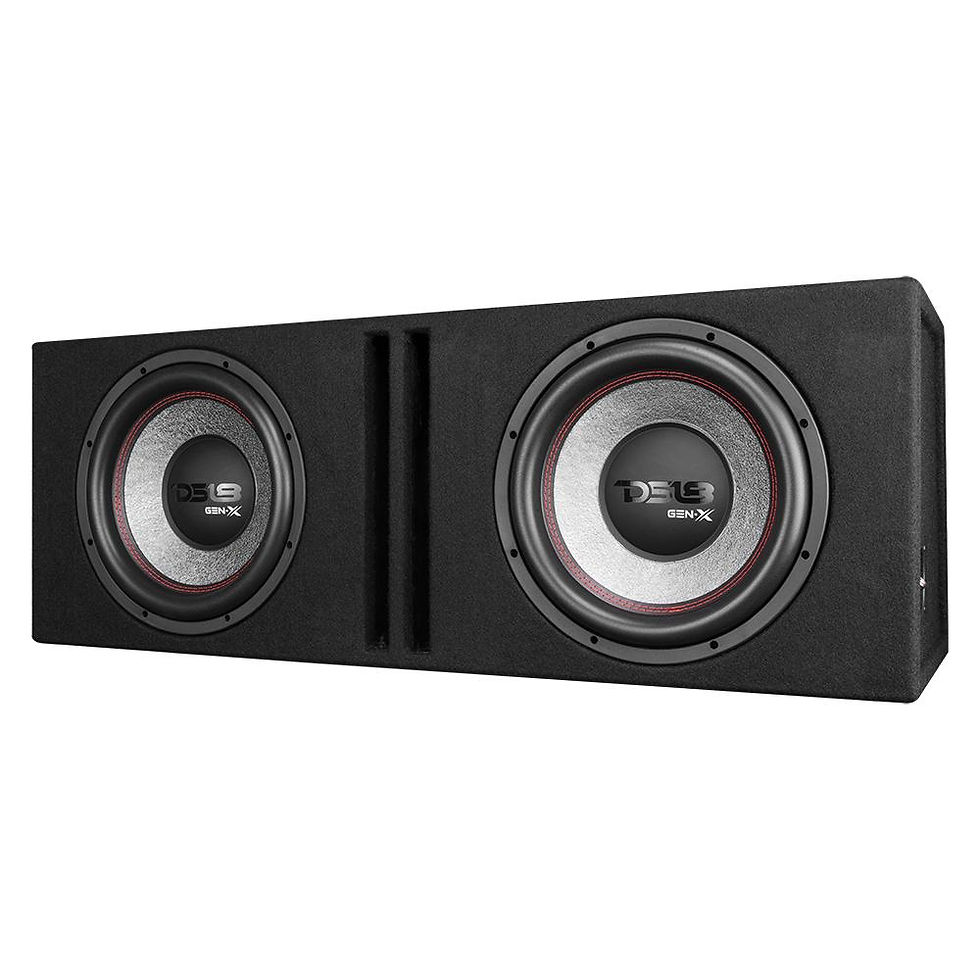 Thumbnail: Loaded DS18 GEN-X Subwoofer Ported Enclosures
