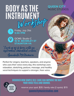 Body as the Instrument Workshop