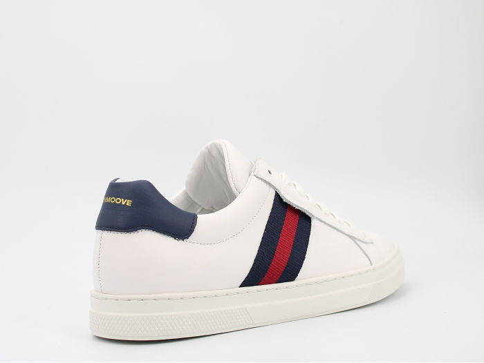 Miniature : SPARK GANG M WHITE/NAVY/BLUE-RED SCHMOOVE