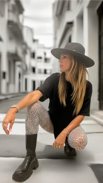 Leopard Tights Plus Size Collection For Women Gift Malka Chic