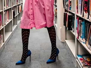 Tights for dresses with Malka Chic