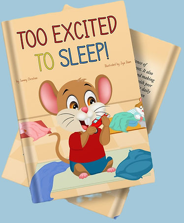 Image of the book cover Too Excited To Sleep!