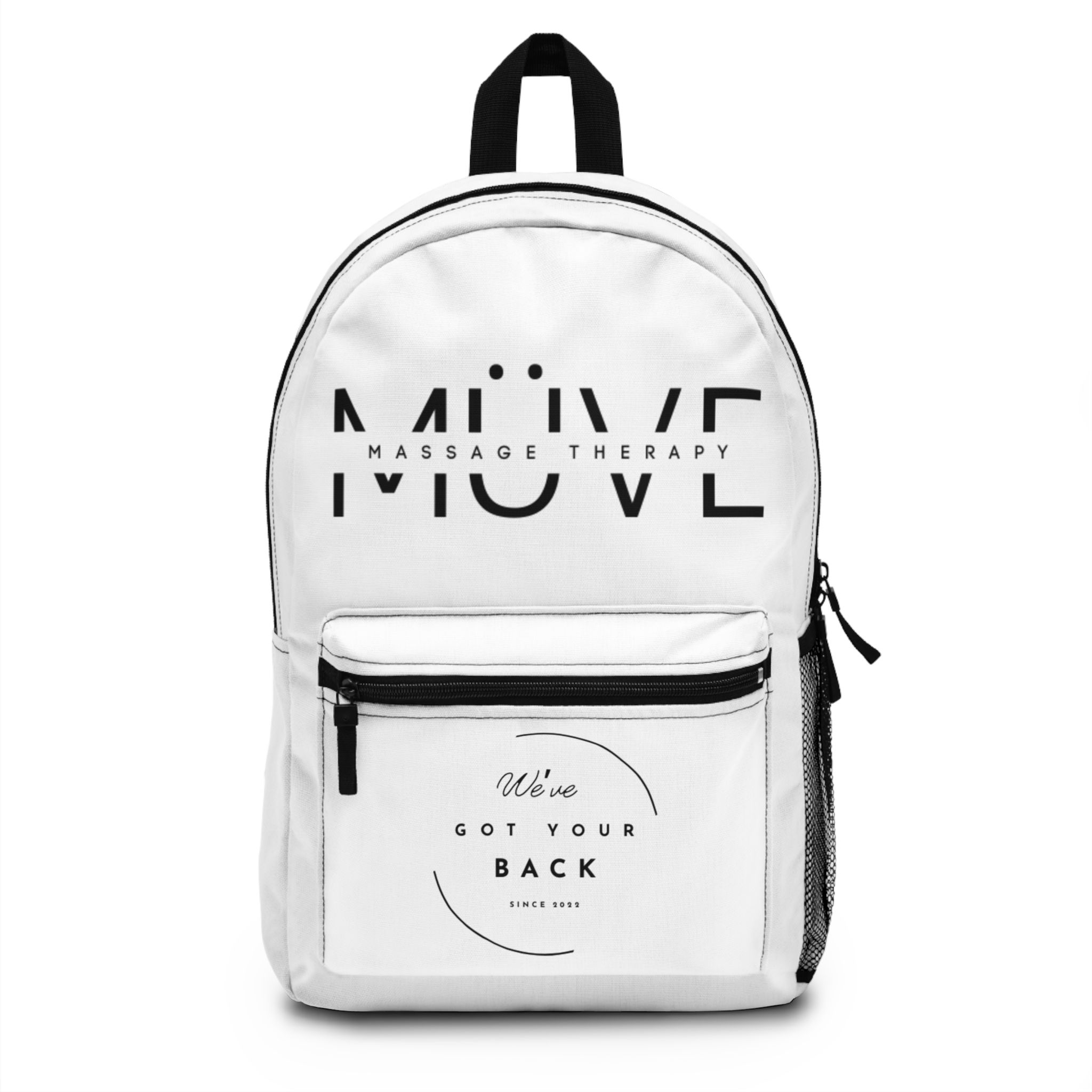 Massage Therapy Backpack - 'We've Got Your Back' Design