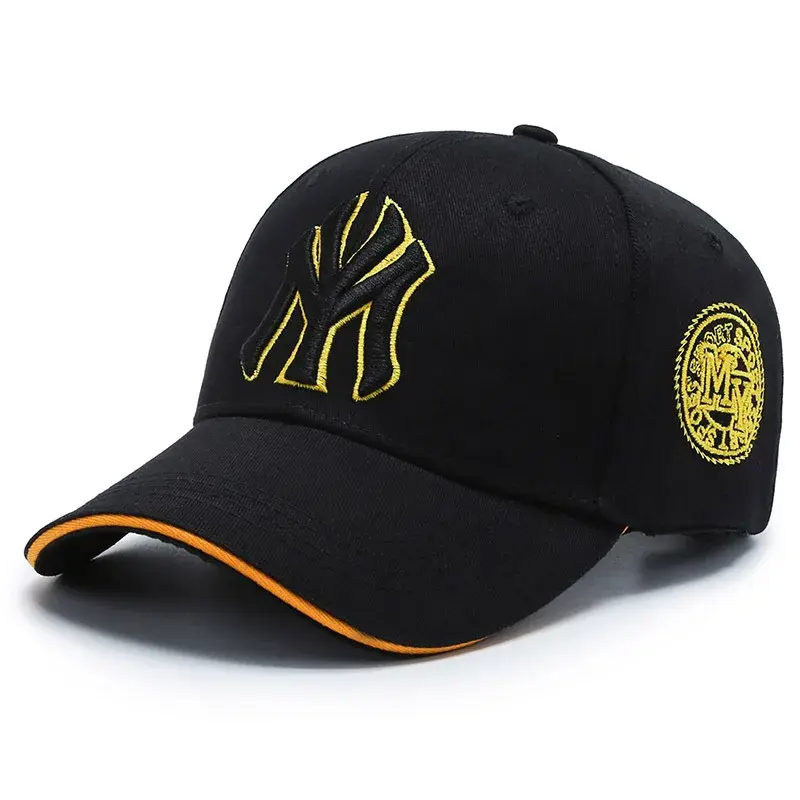 Thumbnail: 1PC Unisex Casual Baseball Caps Letter Embroidery Hip-hop Hats Spring Autumn Out