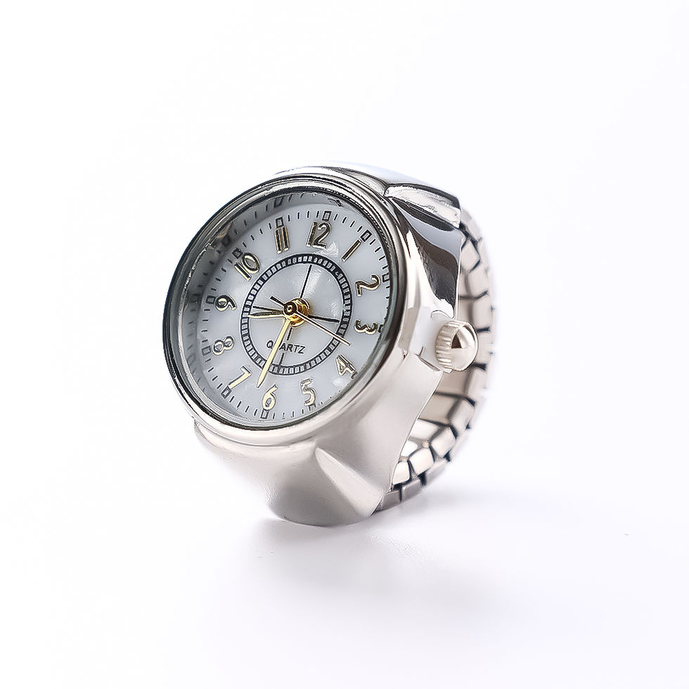 Thumbnail: Fashion Rings Finger Watches Fashion Party Quartz Watches Unisex Couple Rings Je