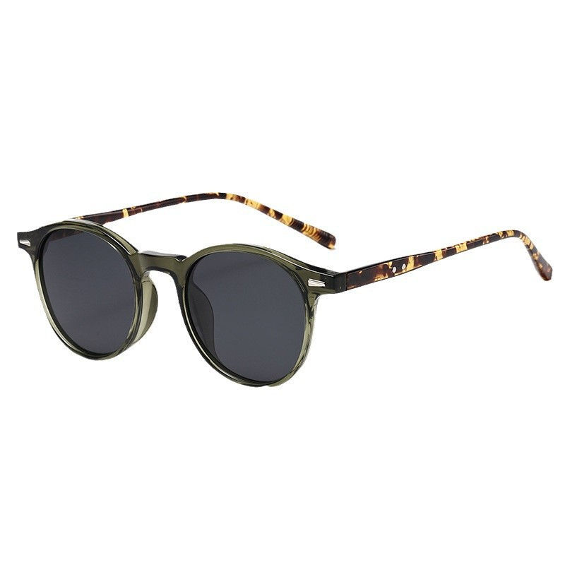 Thumbnail: Vintage Round Sunglasses for Women Men Circular Sun Glasses Female Oval Eyewear 