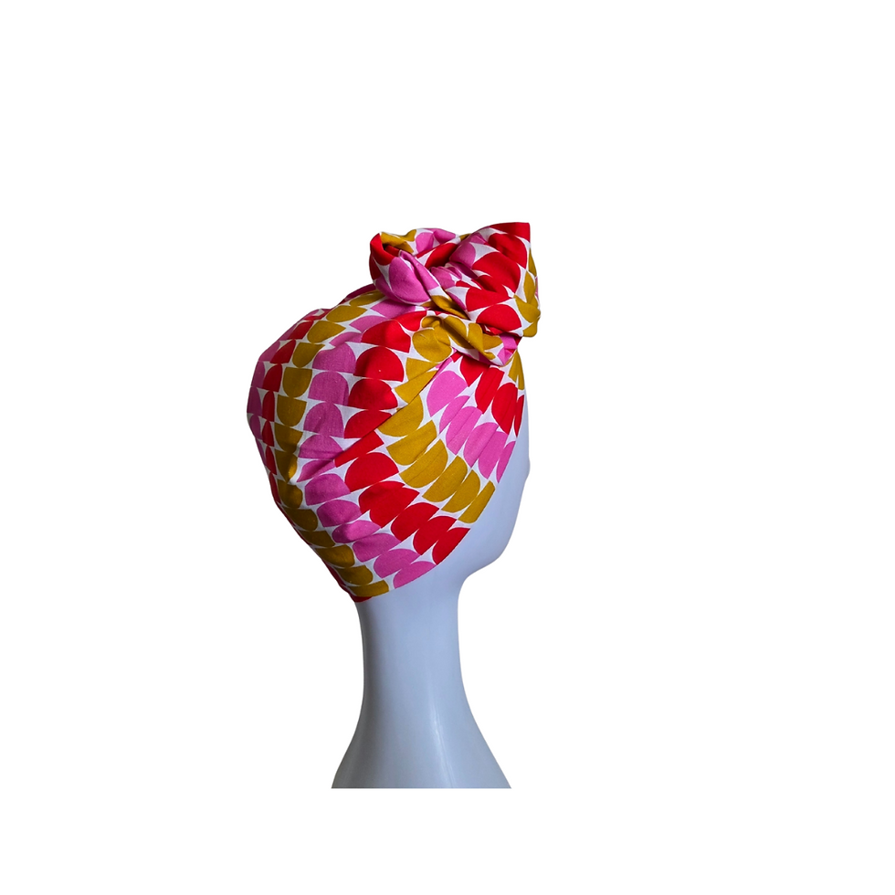 Thumbnail: Mustard, Pink & red semi