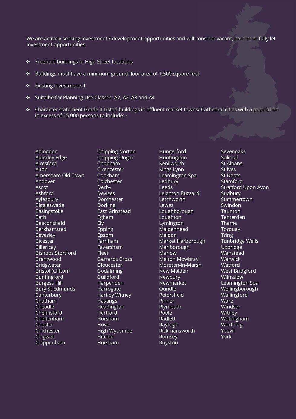 Warrant Investments Plc