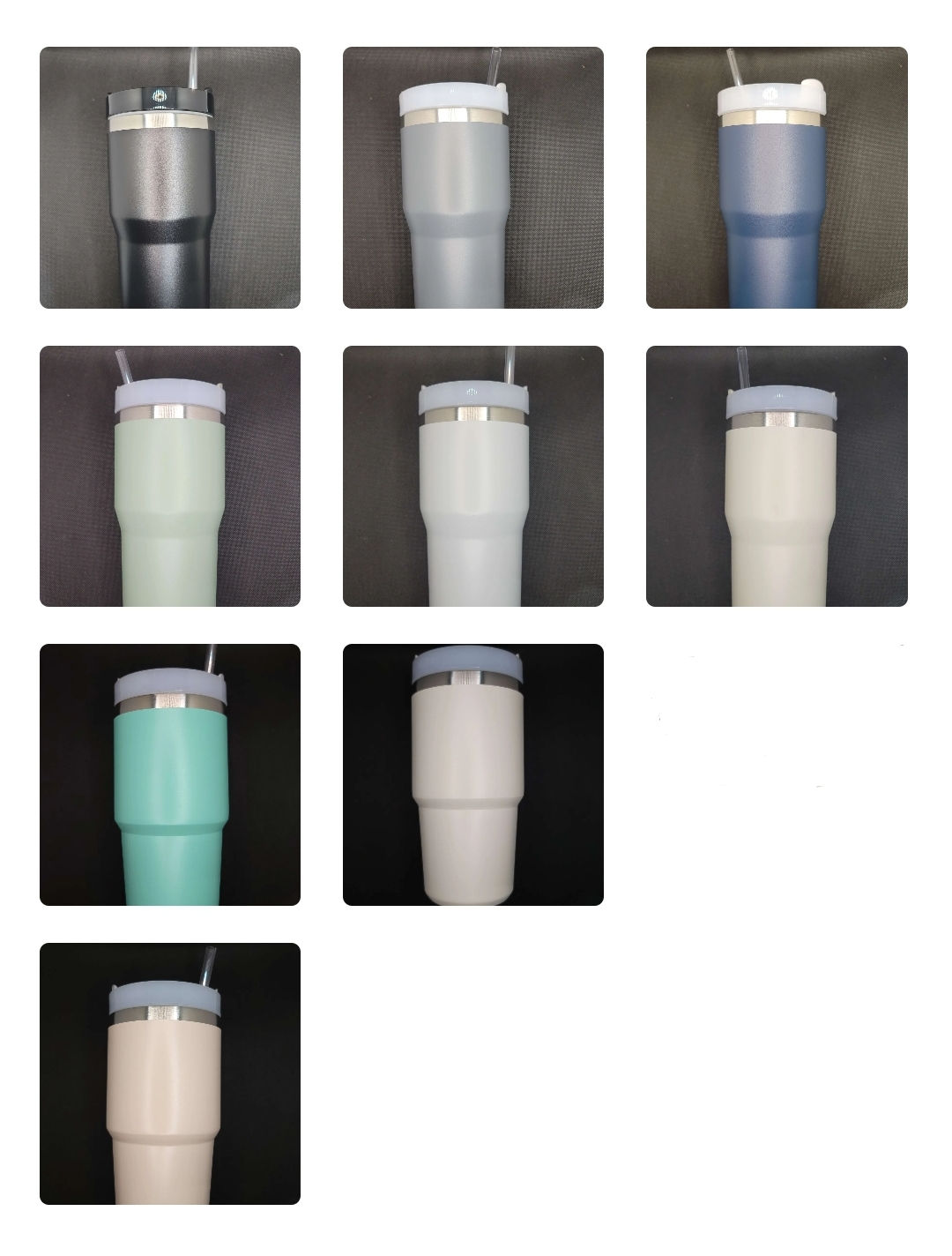 20oz Stanley style no handle. It includes one 2 in x 2 in (or smaller) engraving