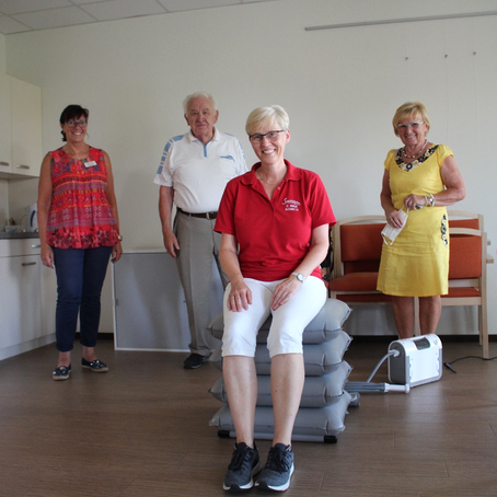 Spende des Seniorenfördervereins Alzenau an sie Caritas Sozialstation Alzenau e.V