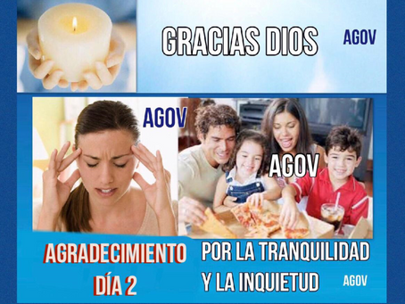 Reto de Acción de Gracias (día 2)