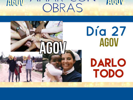AMAR CON OBRAS (DÍA 27)