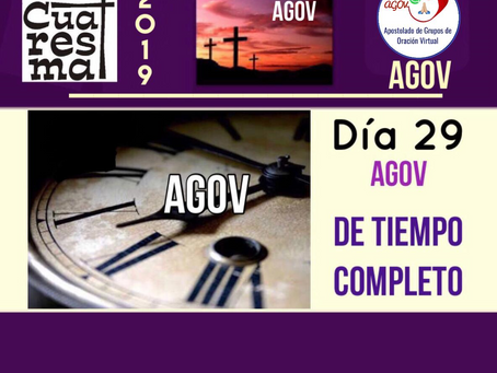RETO DE CUARESMA (DIA 29)
