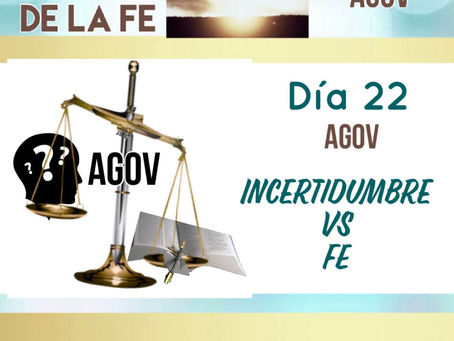 Reto a la Luz de la Fé (día 22)