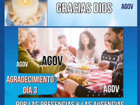 Reto de acción de Gracias (día 3)