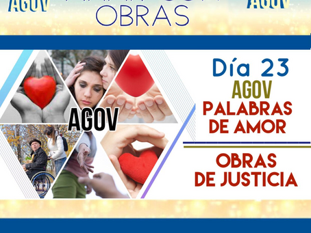 AMAR CON OBRAS (DÍA 23)