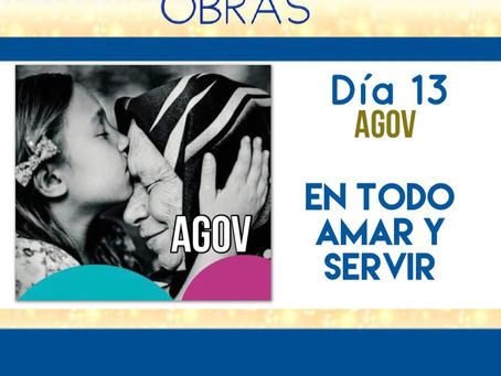 AMAR CON OBRAS (DÍA 13)