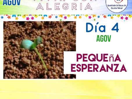 VIVIR CON ALEGRIA (DIA 4)