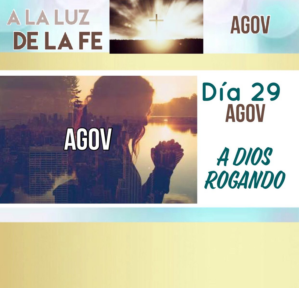 Reto a la Luz de la Fé (día 29)