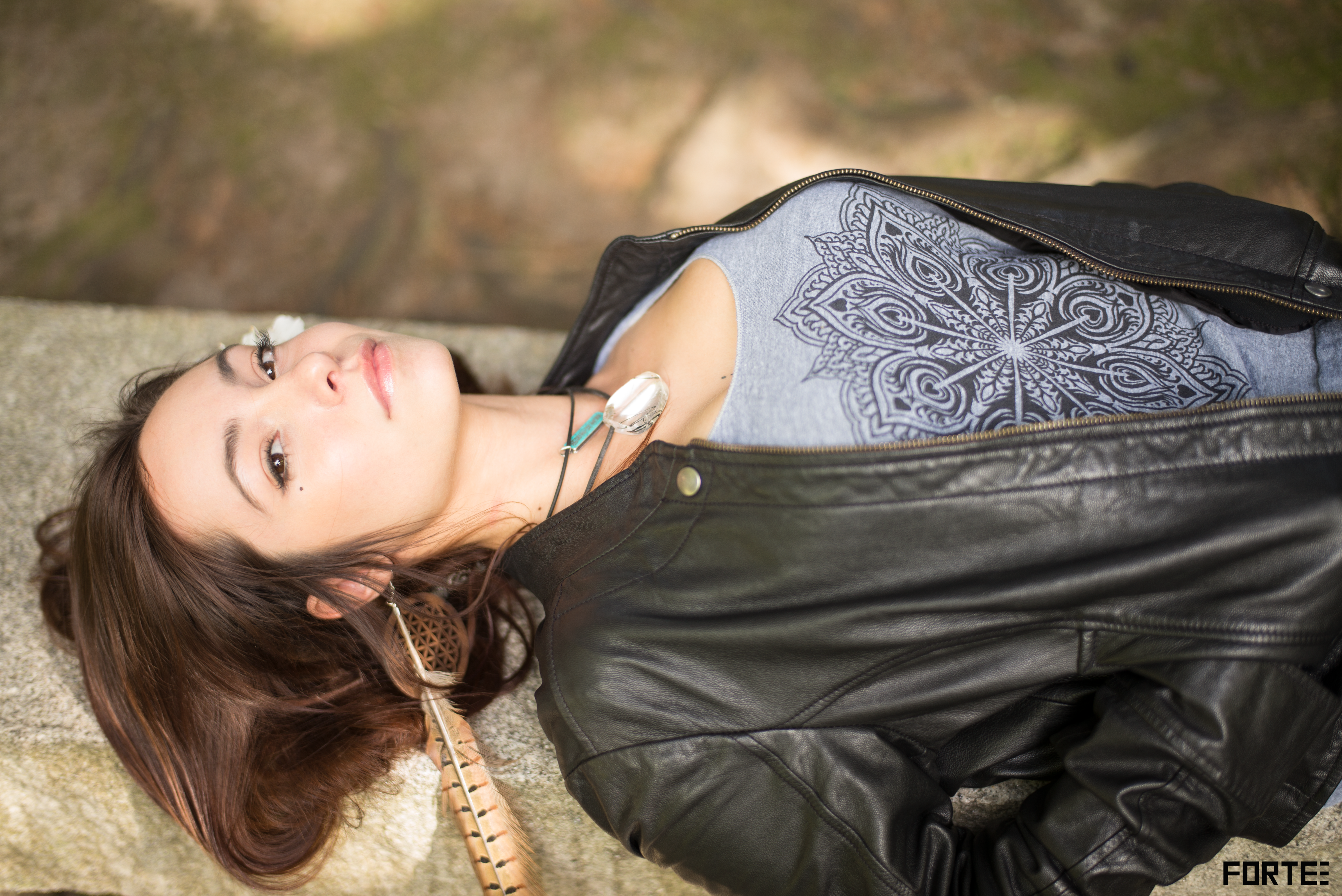 Peacock mandala tank top