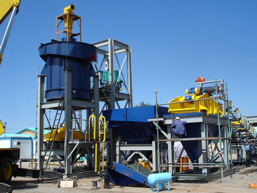 Sierra Leone Gold Plant Trial Assembly