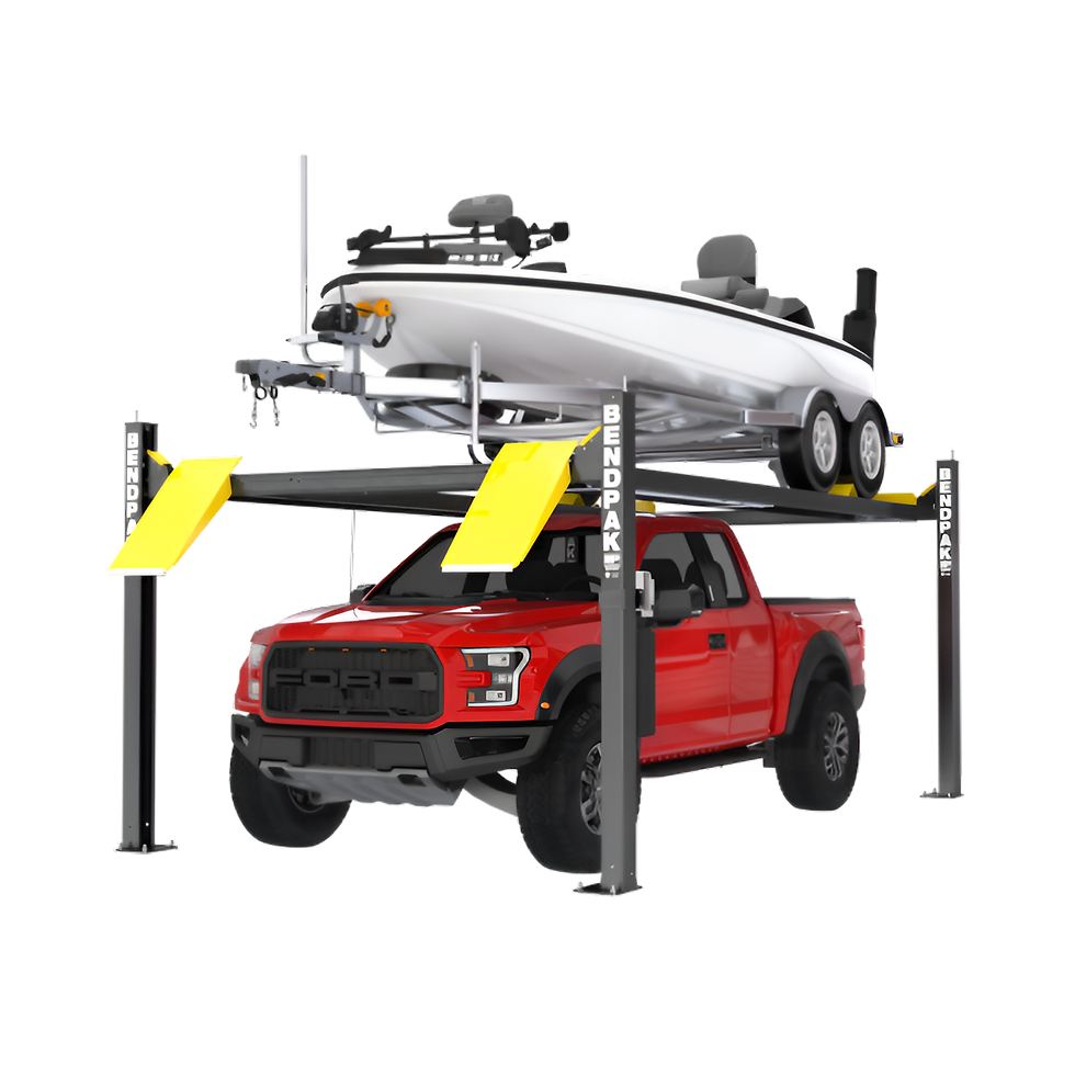 BendPak HD-75BXT Four-Post Boat & Vehicle Storage Lift – 7,500 lb
