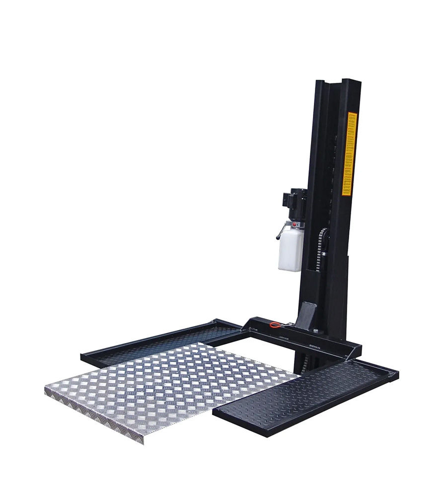 Thumbnail: Single Post Platform Storage Lift – Space-Saving Design