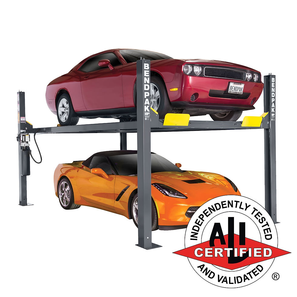 BendPak HD-9 Four-Post Lift – 9,000 lb, Standard Width