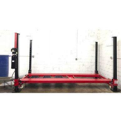 Thumbnail: Triumph NOS-9XLT Four-Post Parking Lift – 9,000 lb, Extended Length & Height