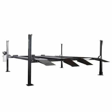 Thumbnail: APlusLift HW-9KDP Four-Post Double-Deck Parking Lift – 9,000 lb