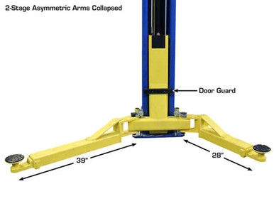 Thumbnail: Atlas Pro-9D Overhead Two-Post Lift – 9,000 lb Capacity