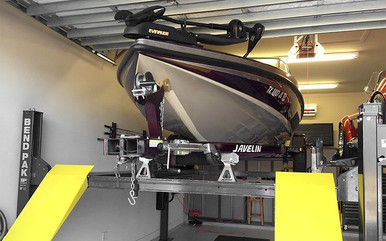Thumbnail: BendPak HD-7500BLX Four-Post Boat & Vehicle Lift – 7,500 lb, Dry Dock
