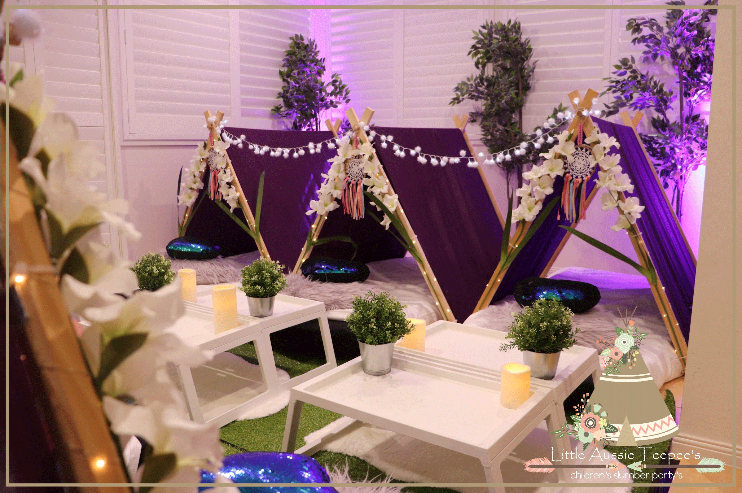 Violet Garden Magic By Little Aussie Teepees