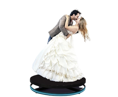 360-degree video booth hire for weddings in Adelaide with LED lighting and instant video sharing.