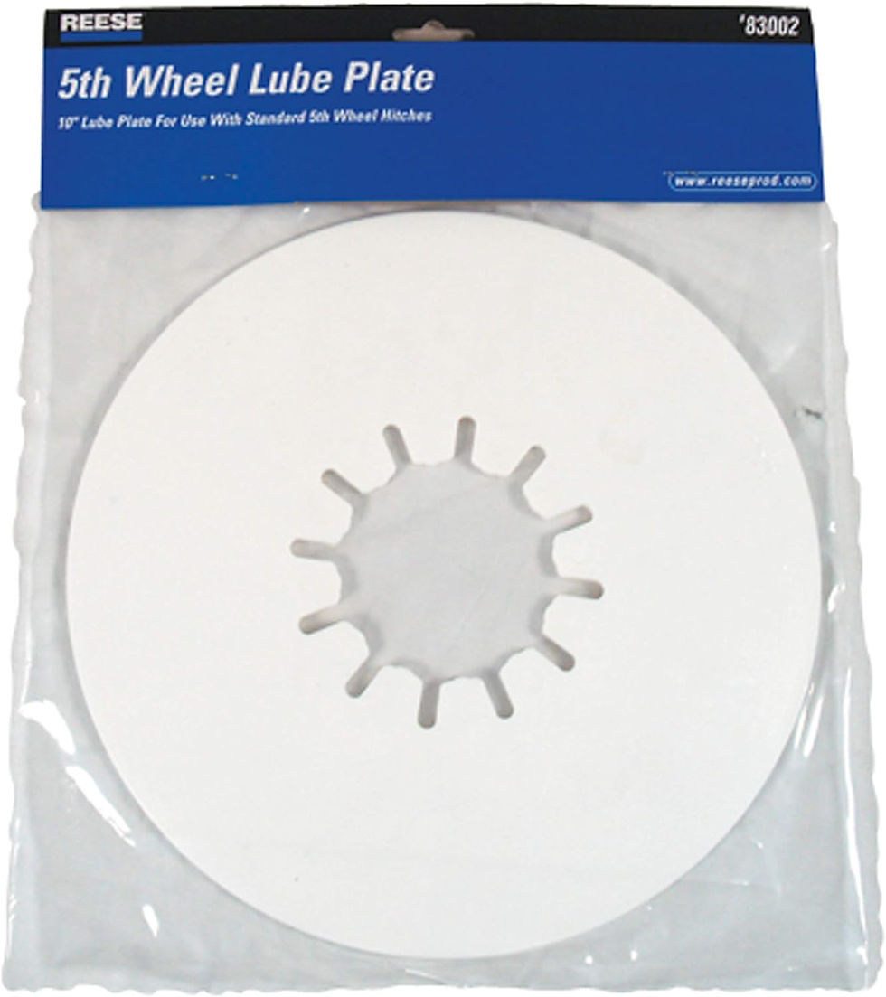 Fifth Wheel Lube Plate