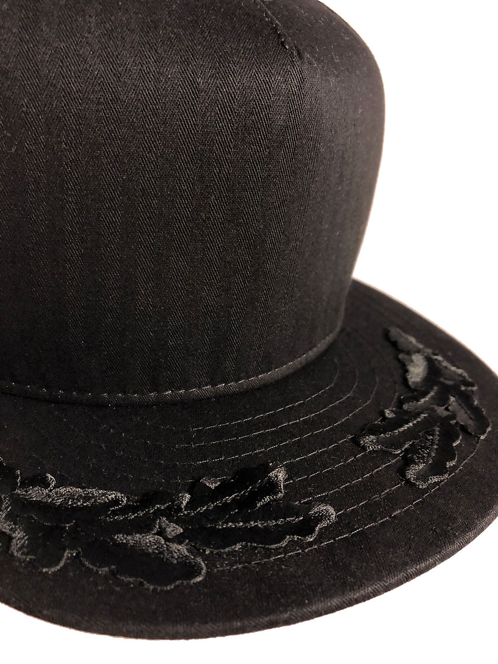 Thumbnail: Winged Black Herringbone 5 Panel