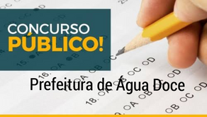 Município de Água Doce cancela concurso público lançado em 2020