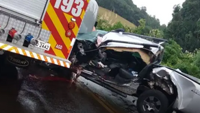 Motorista é resgatado em estado gravíssimo nas proximidades de frigorífico em Água Doce