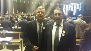 Prefeito, Vice e Presidente da Câmara de Água Doce buscam recursos em Brasília