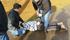 Agentes da polícia civil de Água Doce e Catanduvas prendem acusado por roubo e tráfico de drogas