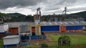 Bombeiros atendem acidente de trabalho em fábrica de rações em Água Doce