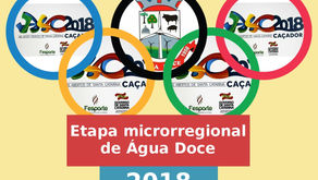 Confirmada etapa microrregional dos Jogos Abertos de Santa Catarina neste mês de junho em Água Doce
