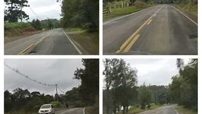 Cuidado! Trafegar na SC-150 em Água Doce pode custar sua vida