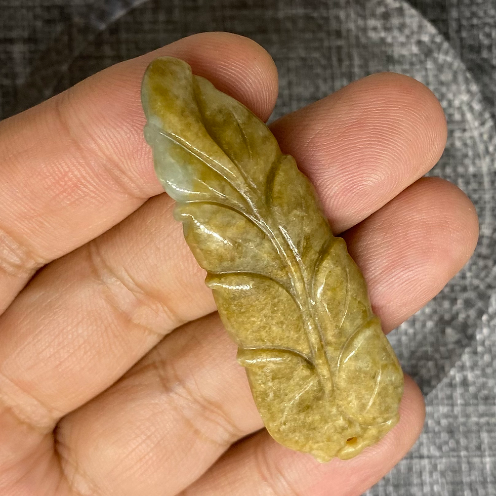 縮圖：守葉螭龍-A級翡翠