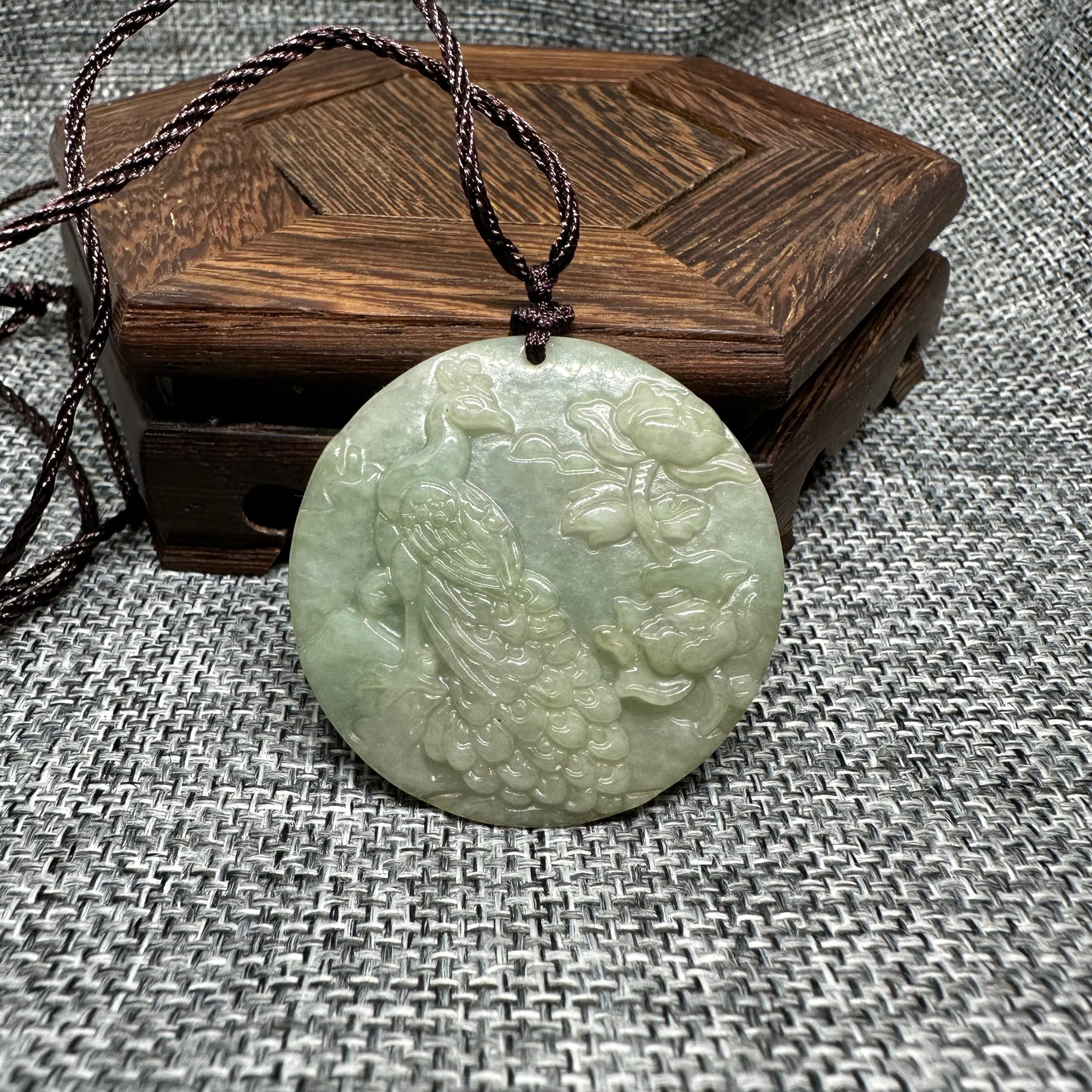 丹鳳朝陽-A級翡翠