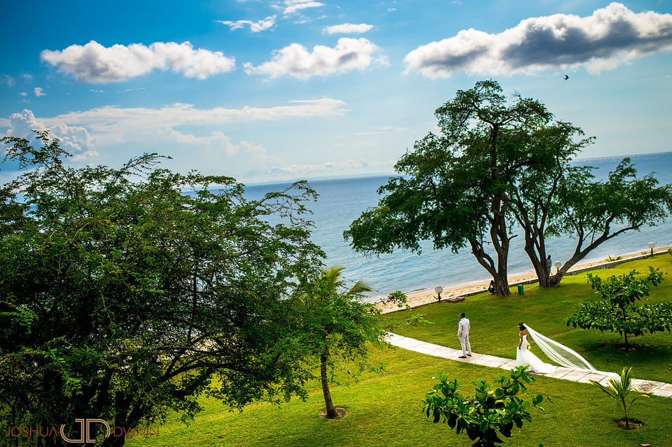 Club Indigo beach wedding