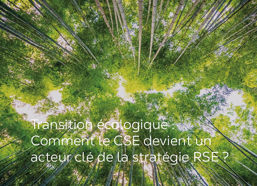 Transition écologique : Comment le CSE devient un acteur clé de la stratégie RSE ?