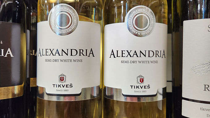 Tikves Alexandria Semi-Dry White Wine