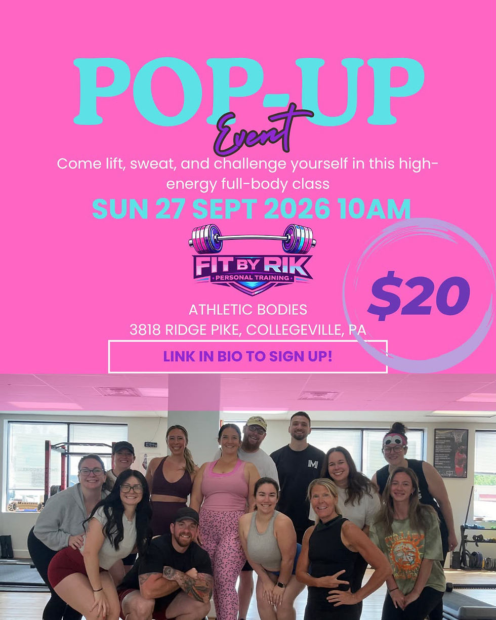 Fit By Rik Strength and Conditioning Pop Up